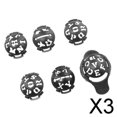 thumbnail image 1 of Colaxi 3-4pack Golf Ball Liner Marker Line Letter Pattern Drawing Alignment Tool Gray 3 Pcs, 1 of 7