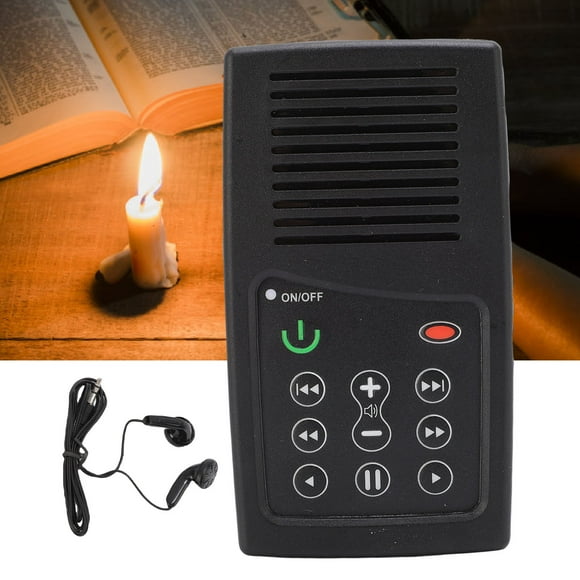 The Audio Bible Player, Encrypted New Version, Solar Powered Electronic Bible Readers with 8GB Capacity That You Can Listen to