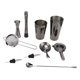 thumbnail image 5 of 11 unids/set coctelera conjunto barman Kit colador de cóctel artículos de bar de acero inoxidable para fiesta en casa rutenio negro, 5 of 5