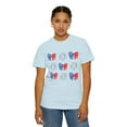 thumbnail image 6 of Coquette Bow 4th of July Fireworks Comfort Colors Women's Shirt, 6 of 7