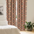 thumbnail image 2 of Ambesonne Southwestern Curtains, Mayan Geometrical, Pair of 28"x84", Multicolor, 2 of 5