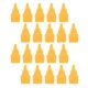 thumbnail image 3 of 20x Flat Wind Jet Air Blower Air Nozzle Spray 3 Holes 1/4" Bspt Yellow, 3 of 4
