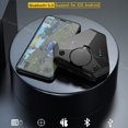 thumbnail image 3 of Colorful Light One-handed Keyboard+ Hand Game Artifact Right Hand Game Mouse+Bluetooth Keyboard Mouse Device Connector for Mobile Phone（Don‘t Sell Cell Phones）, 3 of 11