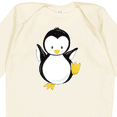 thumbnail image 4 of Inktastic Penguin Boys or Girls Long Sleeve Baby Bodysuit, 4 of 5