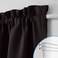 thumbnail image 2 of Cortinas laterales con aislamiento térmico gris para puertas francesas, paneles de privacidad, 25 pulgadas de ancho x 40 pulgadas de largo, 1 panel, 2 of 6