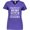 Purple, variant on Only the Best Moms Get Promoted to Grandma Women's V-Neck T-Shirt