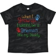thumbnail image 3 of Inktastic Lineman Like Daddy Boys or Girls Toddler T-Shirt, 3 of 5