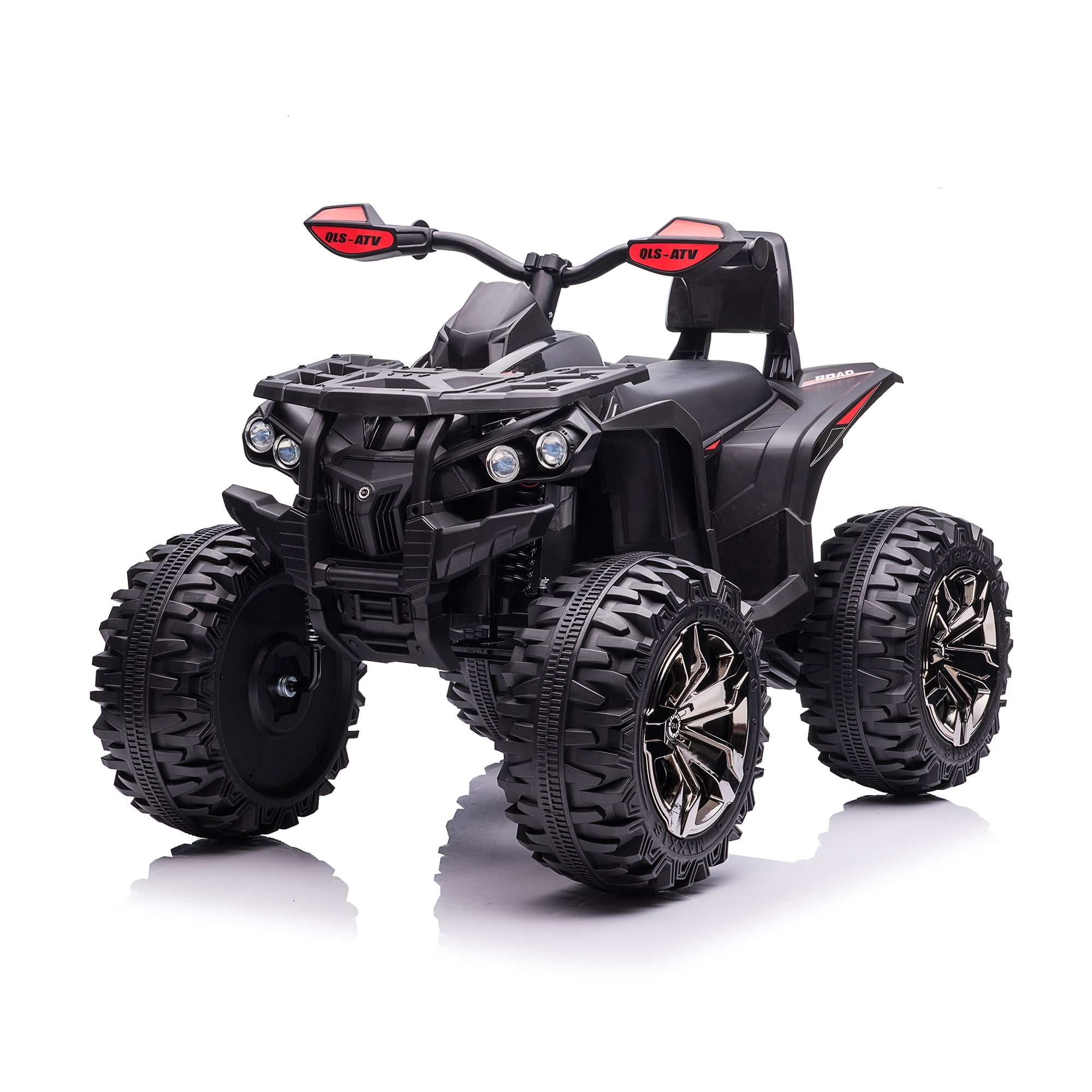 CIPACHO 24V Double Drive Kids UTV with 2.4G R/C, 4 Wheel Kids Ride-On ATV, Electric Car Toy with USB, MP3, Bluetooth, Black CIPACHO 24V Double Drive Kids UTV with 2.4G R/C, 4 Wheel Kids Ride-On ATV, Electric Car Toy with USB, MP3, Bluetooth, Black