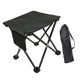 thumbnail image 1 of Taburete de camping portátil, plegable, para picnic, multifunción Rayado negro, 1 of 9