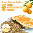 thumbnail image 5 of LA BELLEFEE 14-Pack Citrus Scented Sachets - Orange Fragrance Pouches for Drawers, Closets and Storage Areas, Fresh Citrus Aroma, 5 of 8