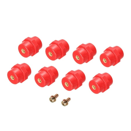

Insulator 8pcs SM45 High Strength Standoff Insulators with M8 Screw for Power Distribution Cabinet