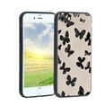 thumbnail image 1 of Compatible with iPhone SE 2022 Phone Case, Butterflies 75 Case Men Women, Flexible Silicone Shockproof Case for iPhone SE 2022, 1 of 1