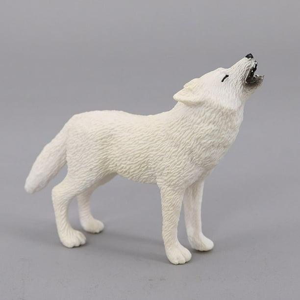 Figuras de lobo Hugo juguete de Animal Decoración