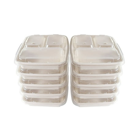 A World Of Deals 3 Compartment Compole Food Container Microwave A World Of Deals 3 Compartment Compole Food Container Microwave Safe With Lids Divided