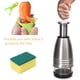 thumbnail image 4 of Picadora de alimentos manual de mano, cortadora en dados, procesador de alimentos, cortador afilado de acero inoxidable, picadora de prensa de golpe para frutas, verduras, ajo, nueces o ensaladas, 4 of 8