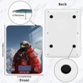 thumbnail image 2 of Eagle in Iceberg Food Scale Digital Kitchen Scale Waterproof Tempered Glass Tare Function 11 lb for Baking Cooking Meal Prep, 2 of 7