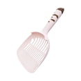 thumbnail image 2 of Cat Litter Scoop Large Surface Sifter Thickened Pet Cleaning Tool for Tofu Litter Durable Heavy Duty Deep Shovel with Ergonomic Handle for Easy Waste Removal Pink, 2 of 5