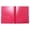 RD1, variant on Red Folding Poly Two Pocket Folder with Right Side 3 Metal Prong Fasteners, Portable Space Saving Letter Size Plastic File Organizer for Home Office Document Storage