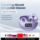 thumbnail image 5 of Translation Earbuds 144 Languages And Accents Two Way Real Translation Earbuds For IOS And Android Noise Canceling Bluetooth Wireless Tongue To Tongue, 5 of 5