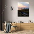 thumbnail image 3 of Alan Hausenflock 17x24 Gallery Wrapped Canvas Wall Art Titled - Sunset Over the Channel II, 3 of 4