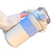 thumbnail image 4 of Botella de agua con pajita y aislamiento, a prueba de derrames, elegante, portátil, para niños y niñas, ideal para deportes al aire libre, color blanco, 4 of 13