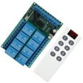 thumbnail image 2 of LLC Remote Control Module 8 Channels 433.92MHz Multifunctional 100m Fixed Encoding Remote Control 24V, 2 of 9