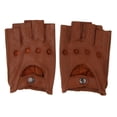 thumbnail image 1 of Guantes cortos góticos de cuero fino sin dedos para conducir, ciclismo y gimnasio para hombre y mujer SG, 1 of 9