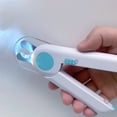 thumbnail image 3 of Amdohai Cat Dog Nail Clippers and Trimmer with LED Light/Nail File Pet Toenail Clippers to Avoid Over Cutting Professional Grooming Tools for Small Animals Claw Care, 3 of 8