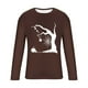 thumbnail image 5 of Blusas y camisas de manga larga y cuello redondo para hombre, moda informal, estampado, deportivas, de manga larga y cuello redondo, blusas, camisas, blusas para hombre, poliéster, 5 of 5