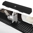 thumbnail image 1 of 29.92in Kitchen Sink Splash Guard Silicone Faucet Splash Guard Handle Drip Catcher Tray Kitchen Gadgets Sink Accessories for Kitchen Counter Bathroom, 1 of 7