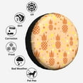 thumbnail image 6 of Kdxio Pineapples for Tire Cover Wheel Protectors Tyre Covers Weatherproof Wheel Covers Universal Fit for Trailer Rv SUV Truck Camper Travel Trailers 17 inch, 6 of 8