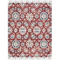 SAFAVIEH Aspen Marcus Tribal Area Rug, Wine/Blue, 8' x 10'