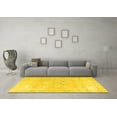 thumbnail image 3 of Ahgly Company Indoor Rectangle Persian Yellow Traditional Area Rugs, 4' x 6', 3 of 4