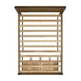thumbnail image 4 of Picket House Furnishings Wren Queen 3PC Platform Storage Bedroom Set In Chestnut, 4 of 8