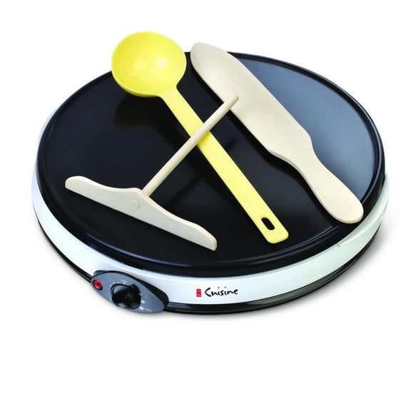 Euro Cuisine CM20 - Crepe Maker With Eco-Friendly Non-Stick And Free Ceramic Coating