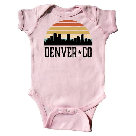 

Inktastic Denver Colorado Skyline Vintage Gift Baby Boy or Baby Girl Bodysuit
