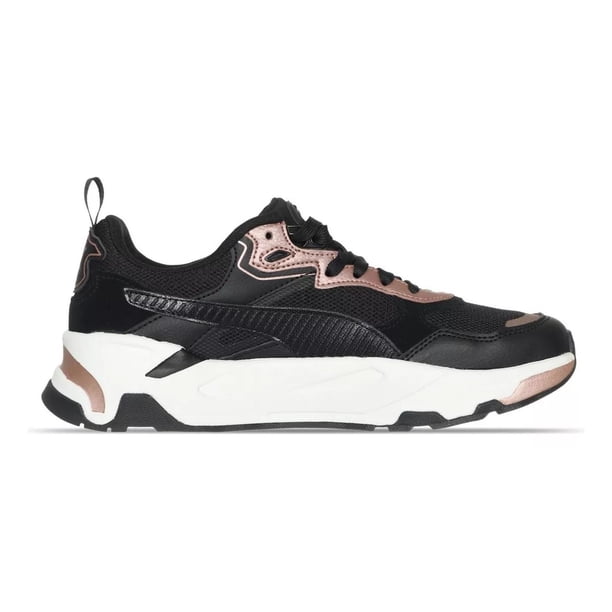 Tenis Mujer PUMA Running Sport Modernos Comodos Original negro 23