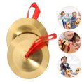 thumbnail image 4 of 3 Pairs of Small Finger Cymbals Dance Cymbals Funny Finger Cymbals Musical Instrument, 4 of 9