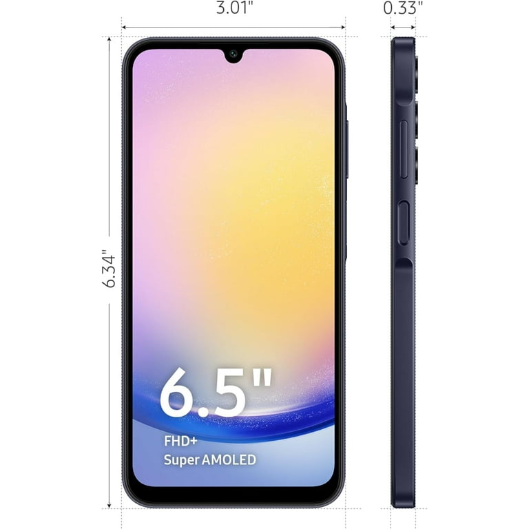 Open Box Samsung Galaxy A25 5G (128GB 6GB RAM) 6.5
