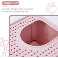 thumbnail image 3 of Cat Litter Box, Large Front Entry Top Exit Litter Box with Lid for Cats, Easy Clean Cat Potty with Cat Litter Scoop, 3 of 7