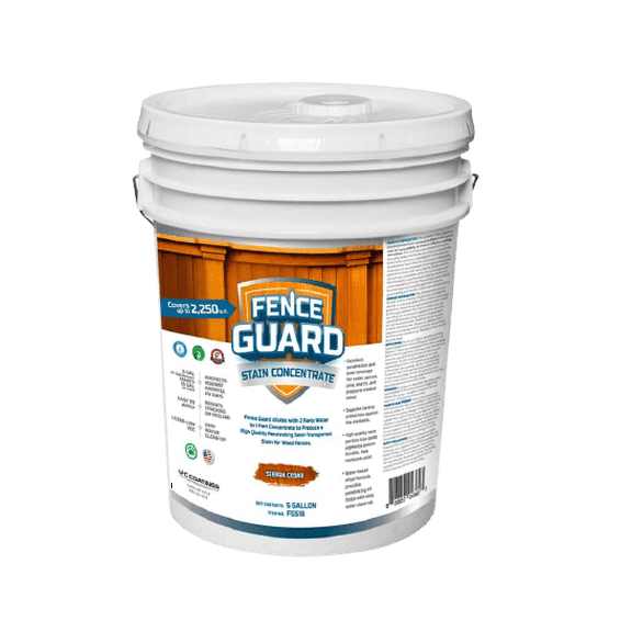 Fence Guard Stain Concentrate Sierra Cedar 5 Gallon