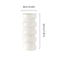 thumbnail image 2 of Modern Ceramic Vases Home Decor Abstract Minimalist Vase For Pampas Grass, Boho Flower Vase, Aesthetic Cream Vase, 2 of 4
