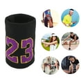 thumbnail image 6 of Unique Bargains 1 Pc Breathable Wristbands Sweat-absorbent Sports Wristband Sport Black Purple, 6 of 6