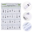 thumbnail image 4 of KAKOWELY Trumpet Training Guide 1Pc Trumpet Chord Practice Chart Beginners Chart Finger Guide Chart (Assorted Color)11.02"X8.27"X0.39", 4 of 4