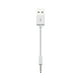 thumbnail image 4 of Conector de audio AUX Soledad 3.5 mm a USB 2.0 cable Convertidor 0.5 pies, 4 of 7