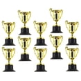 thumbnail image 2 of 20pcs Mini Copas de oro plásticas Trofeos para niños para niños aprendiendo juguetes (dorado), 2 of 5