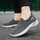 thumbnail image 3 of Zapatillas de vestir a la moda para hombre zapatillas de deporte de malla antideslizantes cómodas para el trabajo y negocios, 3 of 9