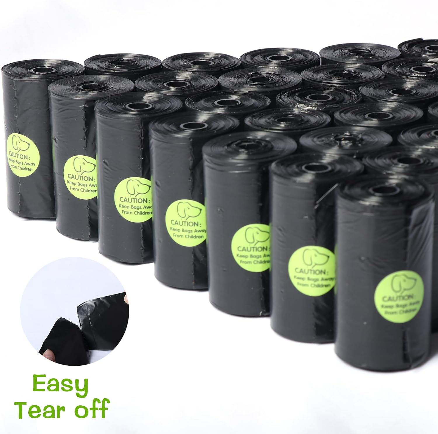 Dog Poop Bags,value pack,1200 Count Extra Thick and Strong Poop Bags for Dogs,60 Rolls,20 Doggy Bag Per Roll,Each Measures 9 x 13 Inches,Guaranteed Leak-Proof
