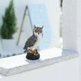 thumbnail image 2 of MRLESS Resin Owl Statue Fake Owl Sculpture Lifelike Realistic Owl Figurine Outdoor Owl Decoration For Garden Yard Courtyard And Porch Decor, 2 of 6