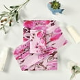 thumbnail image 6 of Dreamtimes Pink Peach Blossom Towel Set of 3, Ultra Soft and Absorbent Bath Towels for Bathroom Sports Gym Swim Spa Beach (1 Bath Towel, 1 Hand Towel & 1 Washcloth), 6 of 7